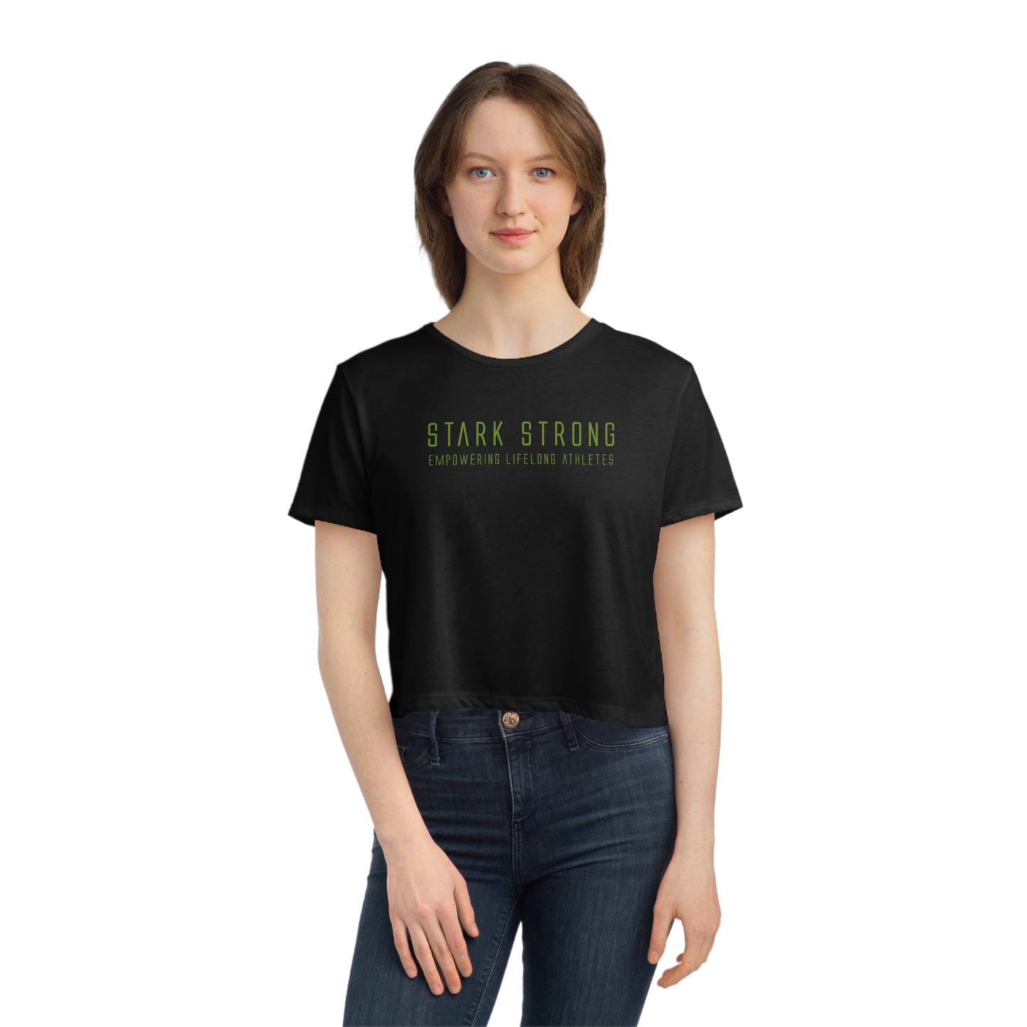 Stark Strong Women's Cropped Tee