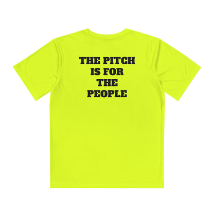 THE PITCH IS FOR THE PEOPLE Youth Athletic T-Shirt (Unisex)