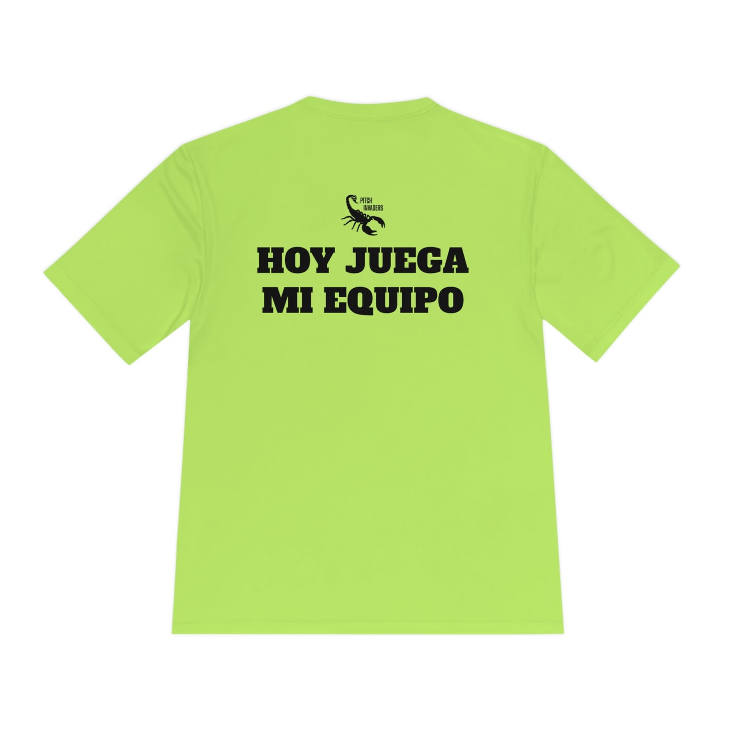 HOY JUEGA MI EQUIPO Athletic T-Shirt (Unisex)