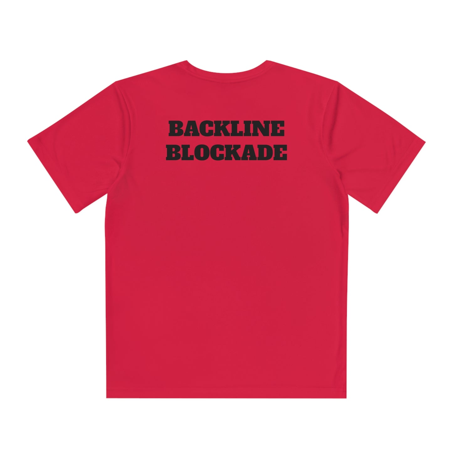 BACKLINE BLOCKADE Youth Athletic T-Shirt (Unisex)