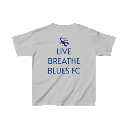 LIVE BREATHE BLUES FC Casual Youth T-Shirt (Unisex)