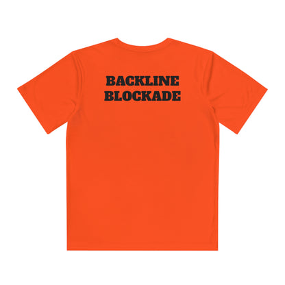 BACKLINE BLOCKADE Youth Athletic T-Shirt (Unisex)