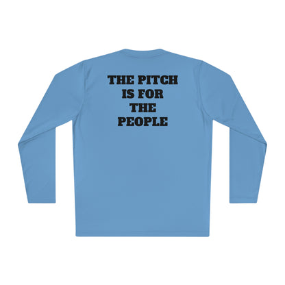 THE PITCH IS FOR THE PEOPLE Athletic Long Sleeve Shirt (Unisex)