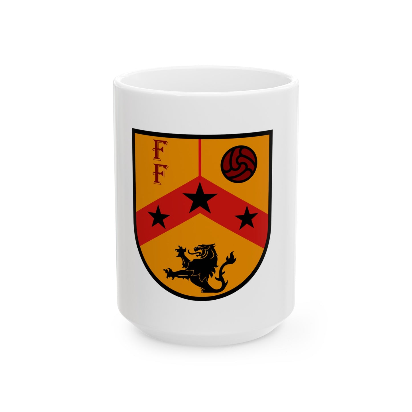 Fierce Futbol Lions Mug, (11oz, 15oz)