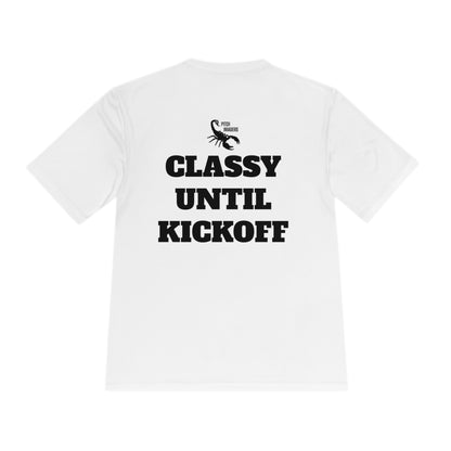 CLASSY UNTIL KICKOFF Athletic T-Shirt (Unisex)