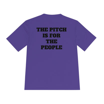 THE PITCH IS FOR THE PEOPLE Athletic T-Shirt (Unisex)