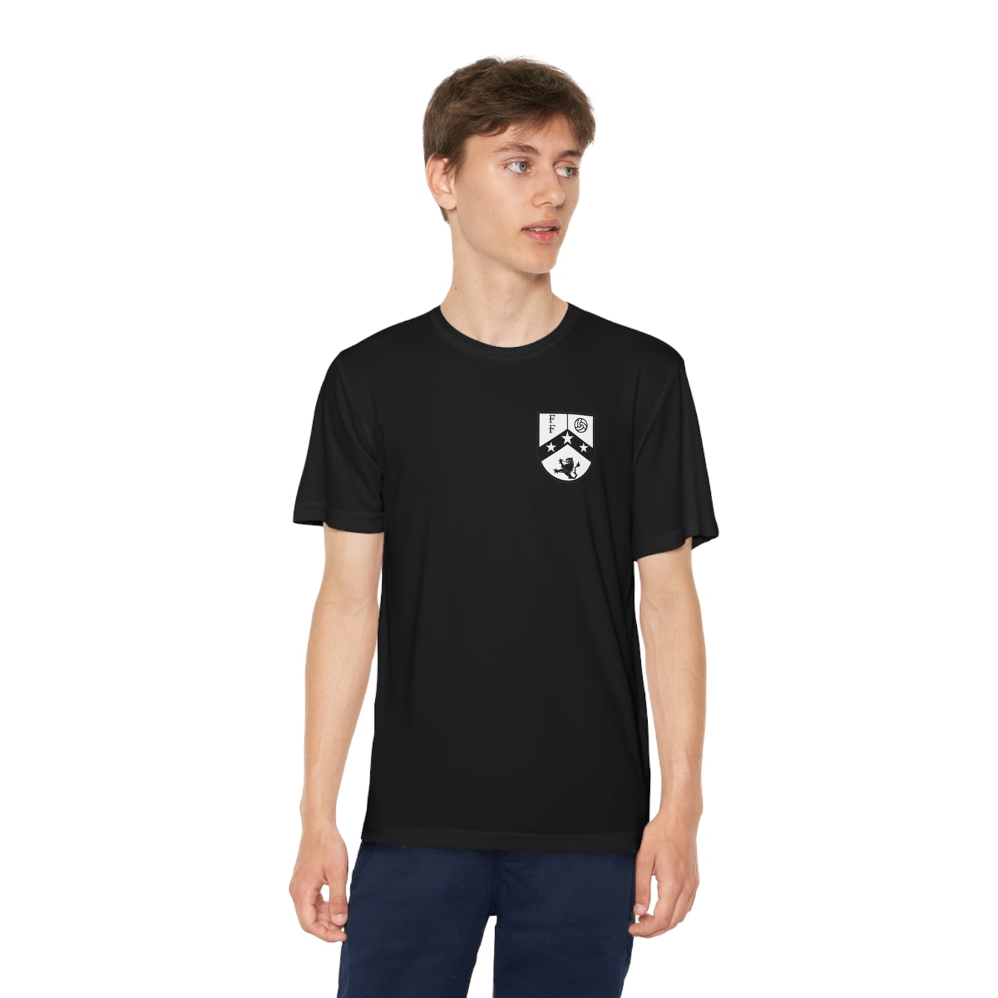 FIERCE FEARLESS & FOCUSED Youth Athletic T-Shirt (Unisex)