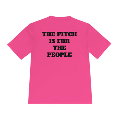 THE PITCH IS FOR THE PEOPLE Athletic T-Shirt (Unisex)