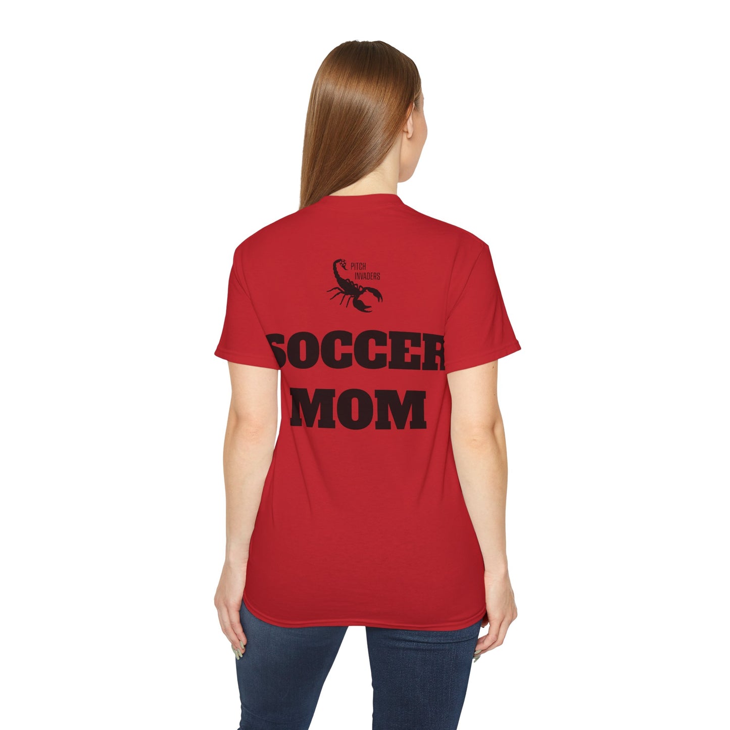 Fierce Futbol Lions Soccer Mom Casual T-Shirt (Unisex)