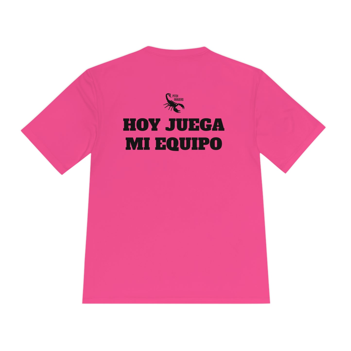 HOY JUEGA MI EQUIPO Athletic T-Shirt (Unisex)