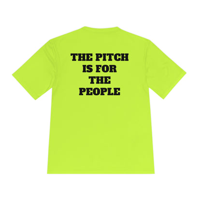 THE PITCH IS FOR THE PEOPLE Athletic T-Shirt (Unisex)