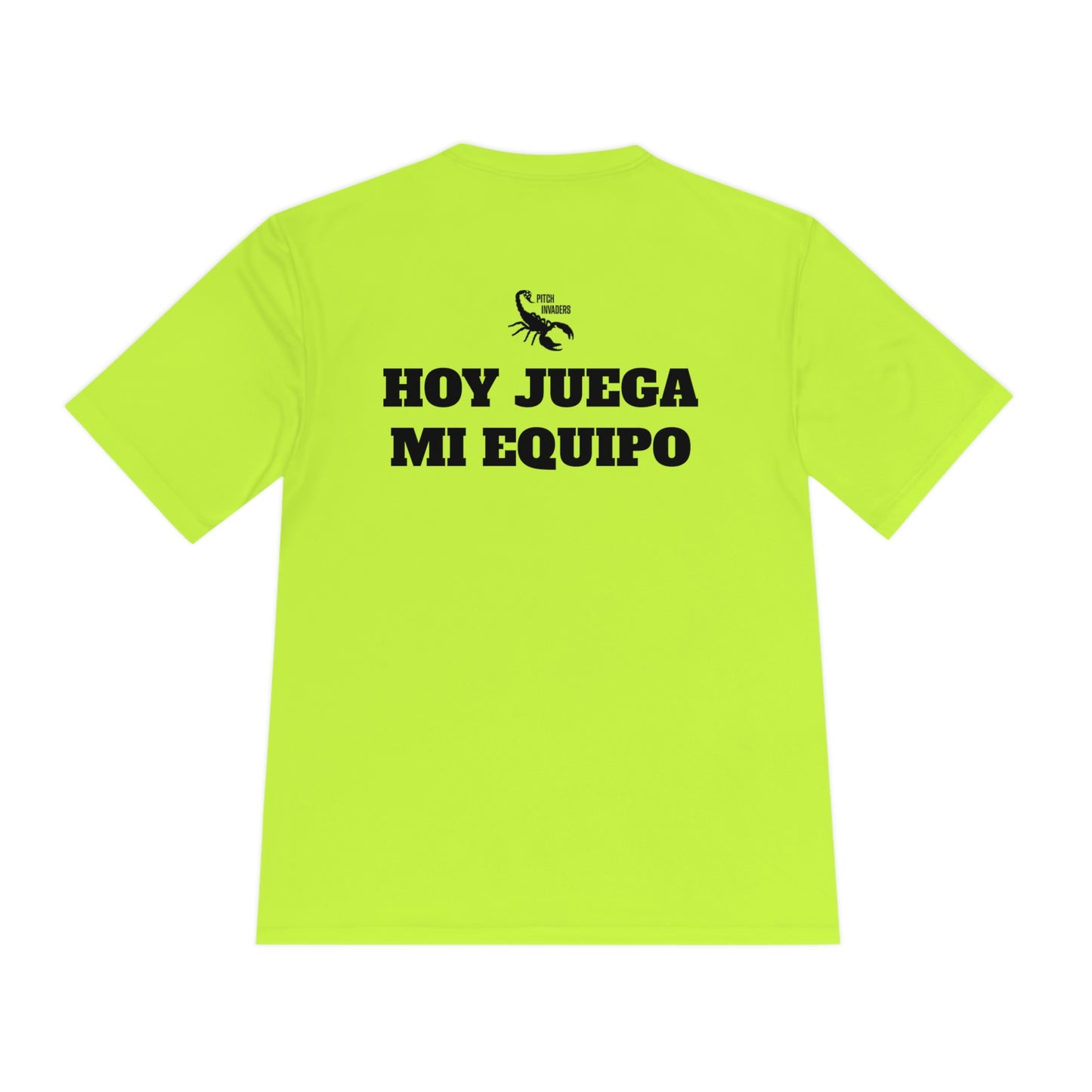 HOY JUEGA MI EQUIPO Athletic T-Shirt (Unisex)