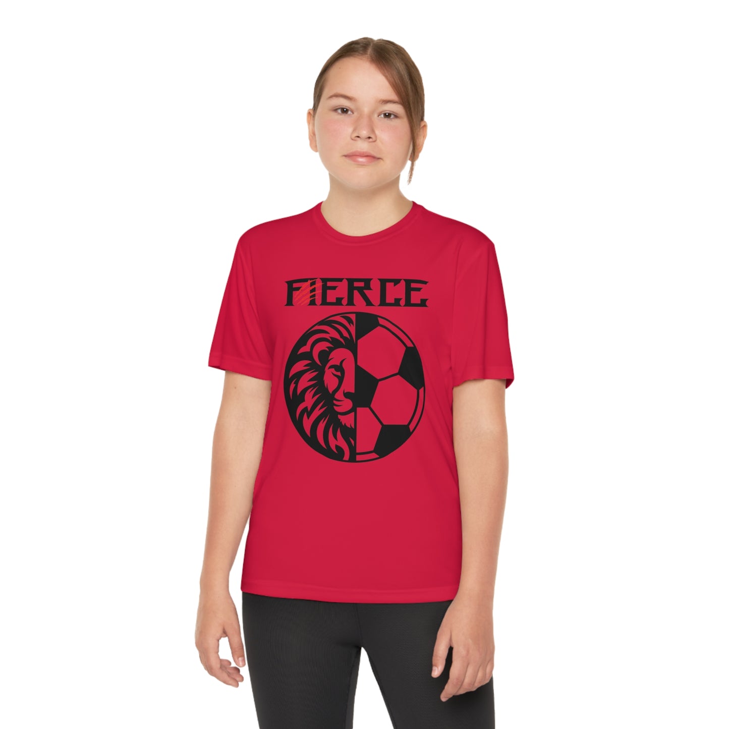 LION BALL Youth Athletic T-Shirt (Unisex)