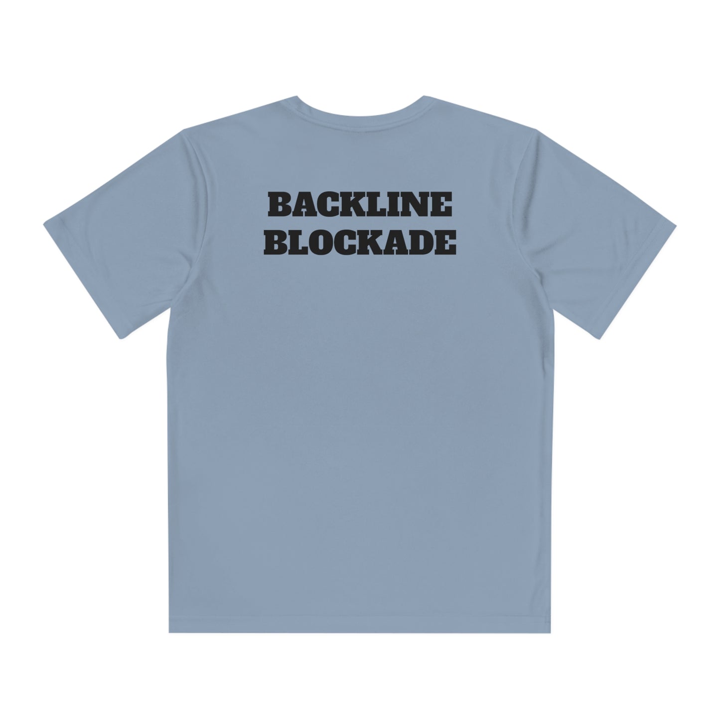 BACKLINE BLOCKADE Youth Athletic T-Shirt (Unisex)