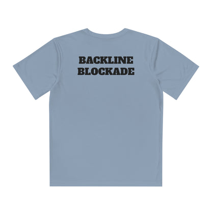 BACKLINE BLOCKADE Youth Athletic T-Shirt (Unisex)