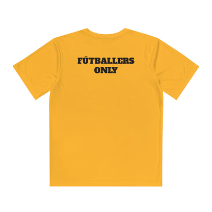 FÚTBALLERS ONLY Youth Athletic T-Shirt (Unisex)