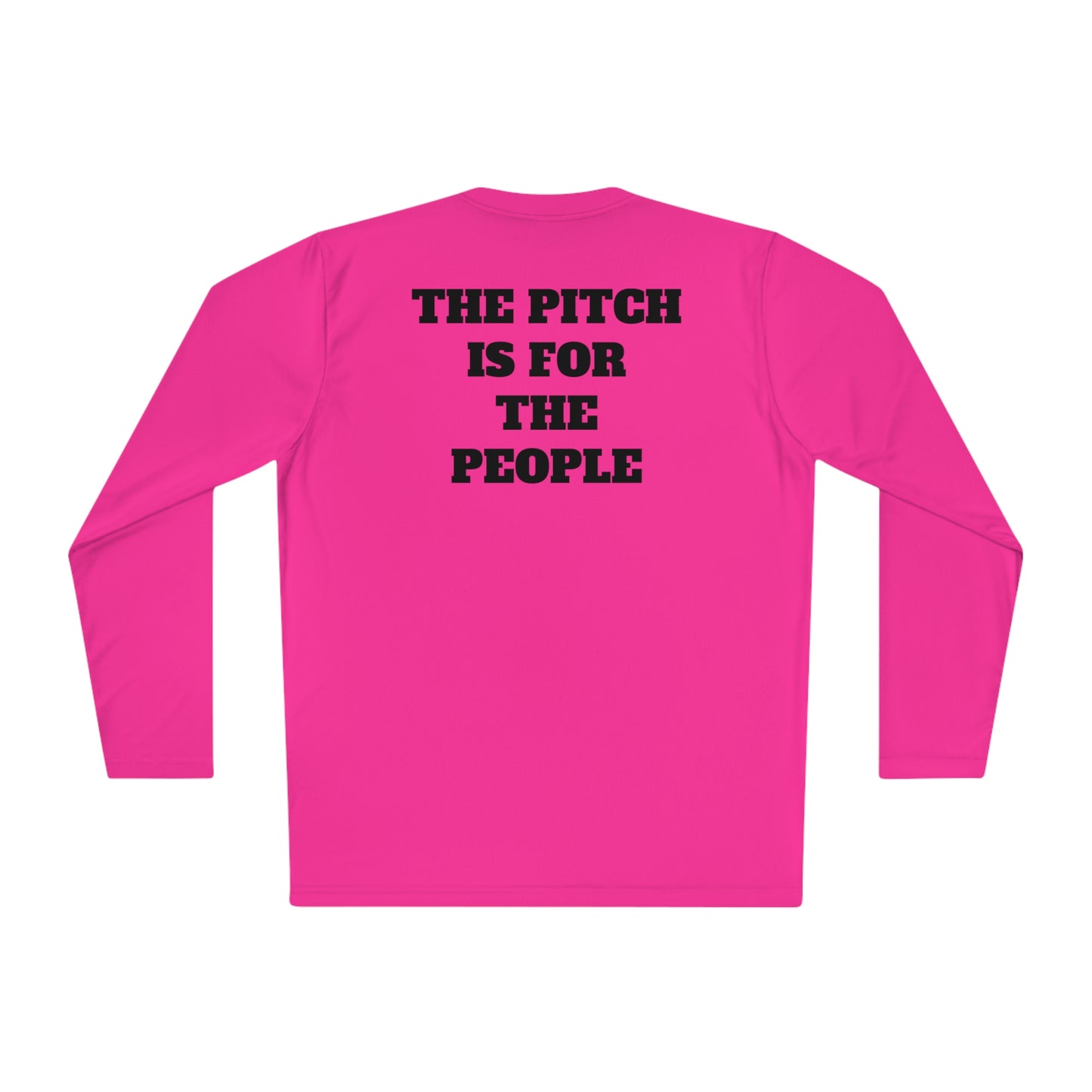 THE PITCH IS FOR THE PEOPLE Athletic Long Sleeve Shirt (Unisex)