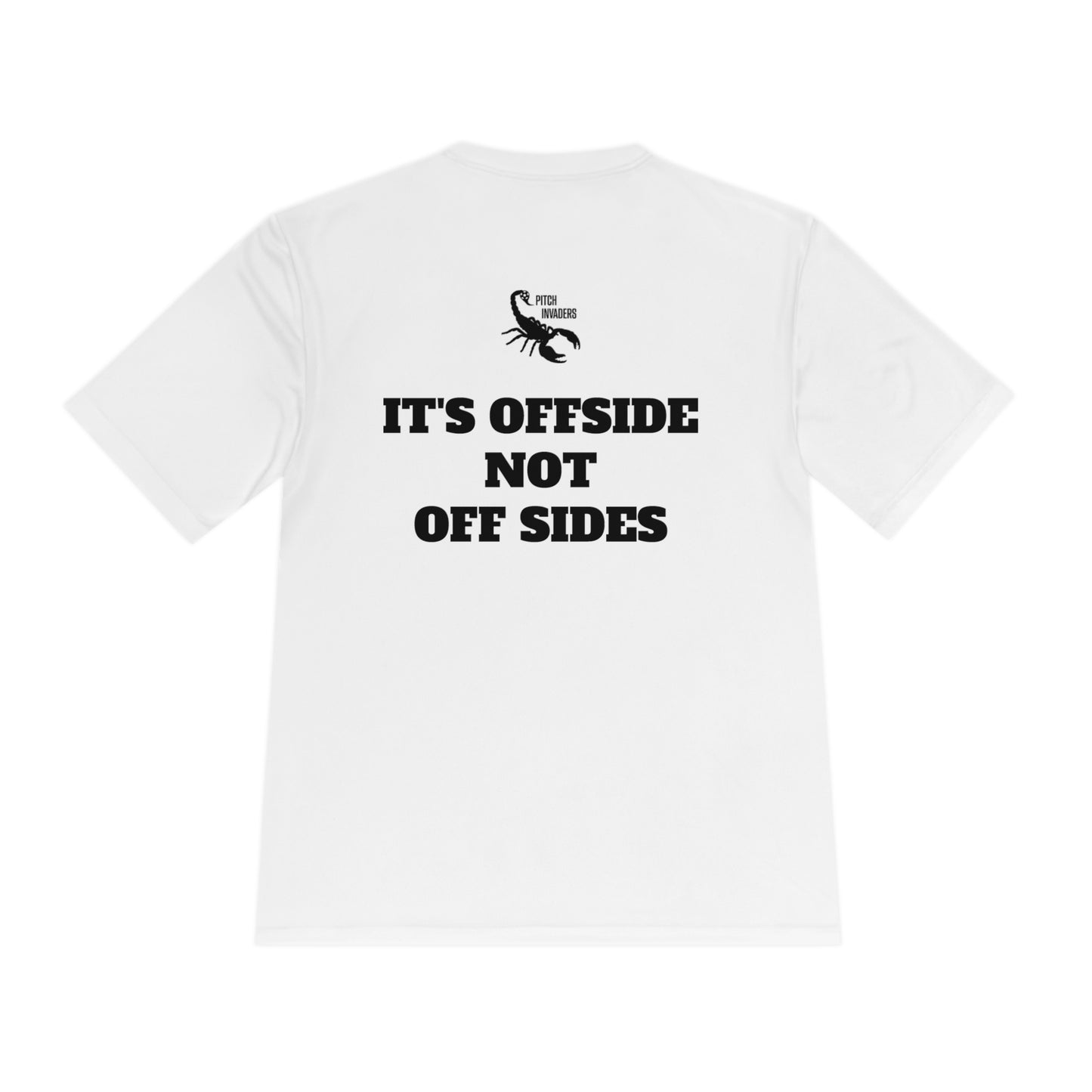 IT'S OFFSIDE NOT OFF SIDES Athletic T-Shirt (Unisex)