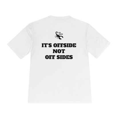 IT'S OFFSIDE NOT OFF SIDES Athletic T-Shirt (Unisex)