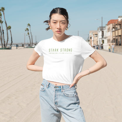 Stark Strong Women's Cropped Tee