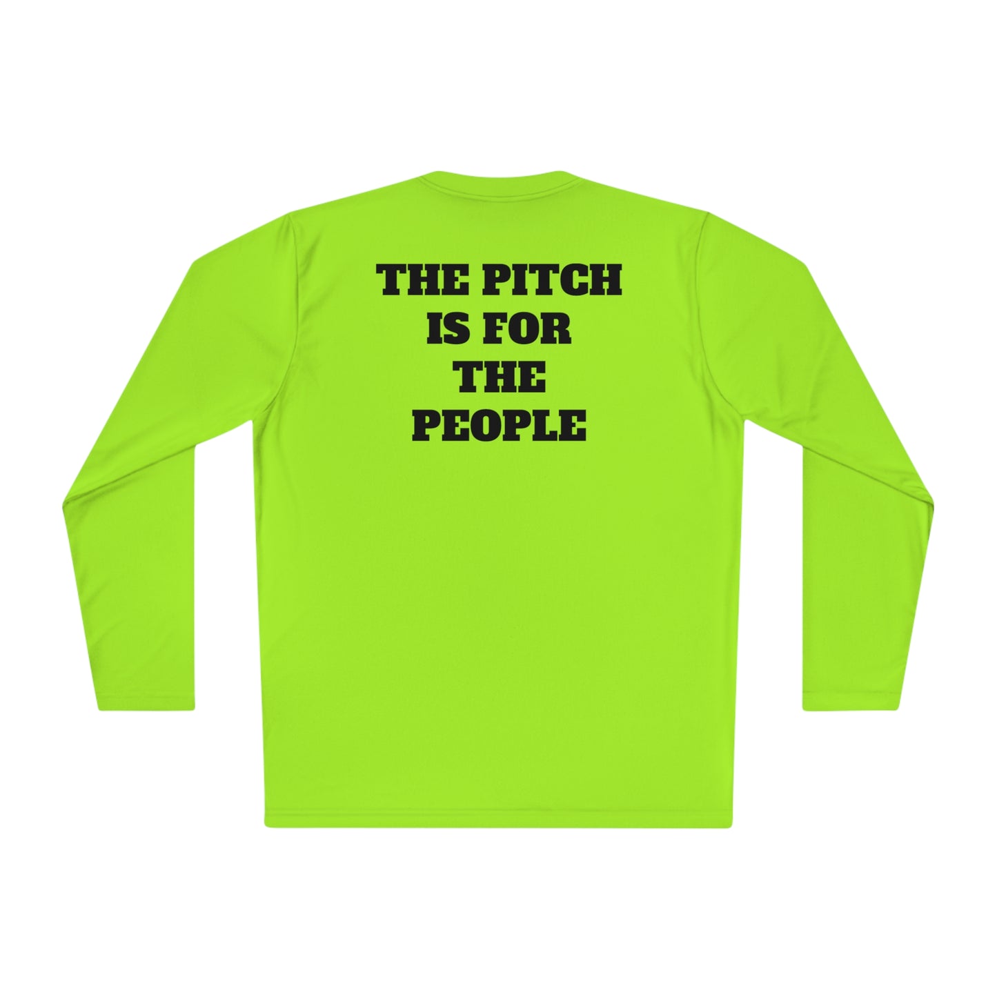 THE PITCH IS FOR THE PEOPLE Athletic Long Sleeve Shirt (Unisex)