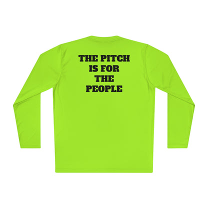 THE PITCH IS FOR THE PEOPLE Athletic Long Sleeve Shirt (Unisex)