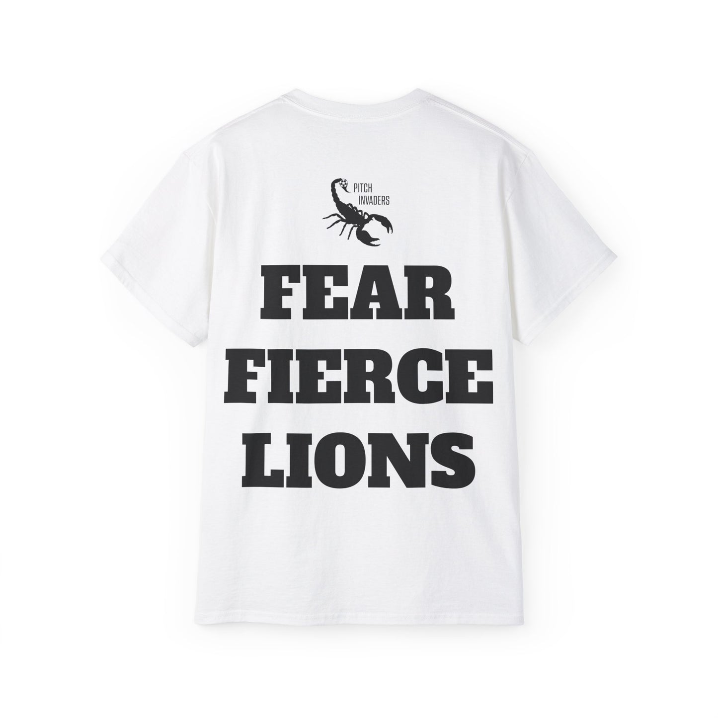 FEAR FIERCE LIONS Casual T-Shirt (Unisex)