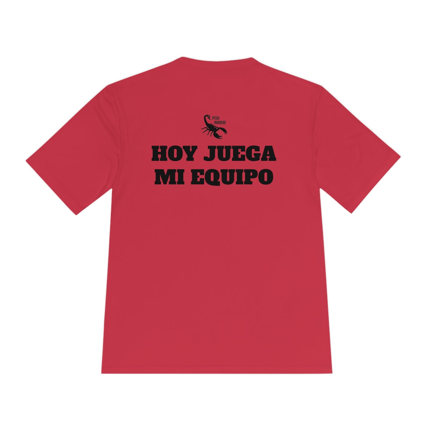 HOY JUEGA MI EQUIPO Athletic T-Shirt (Unisex)