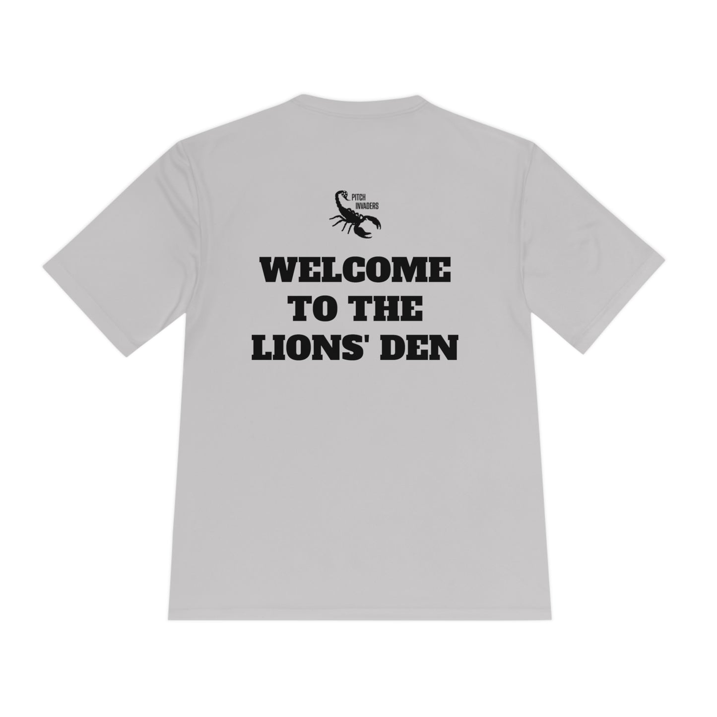 WELCOME TO THE LIONS' DEN Athletic T-Shirt (Unisex)