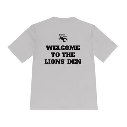 WELCOME TO THE LIONS' DEN Athletic T-Shirt (Unisex)