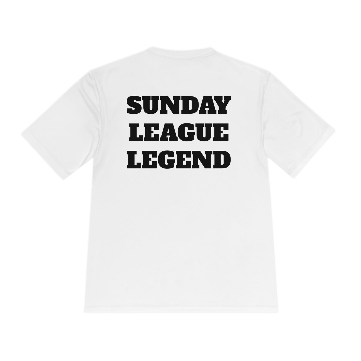 SUNDAY LEAGUE LEGEND Athletic T-Shirt (Unisex)