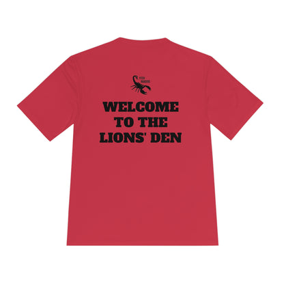 WELCOME TO THE LIONS' DEN Athletic T-Shirt (Unisex)