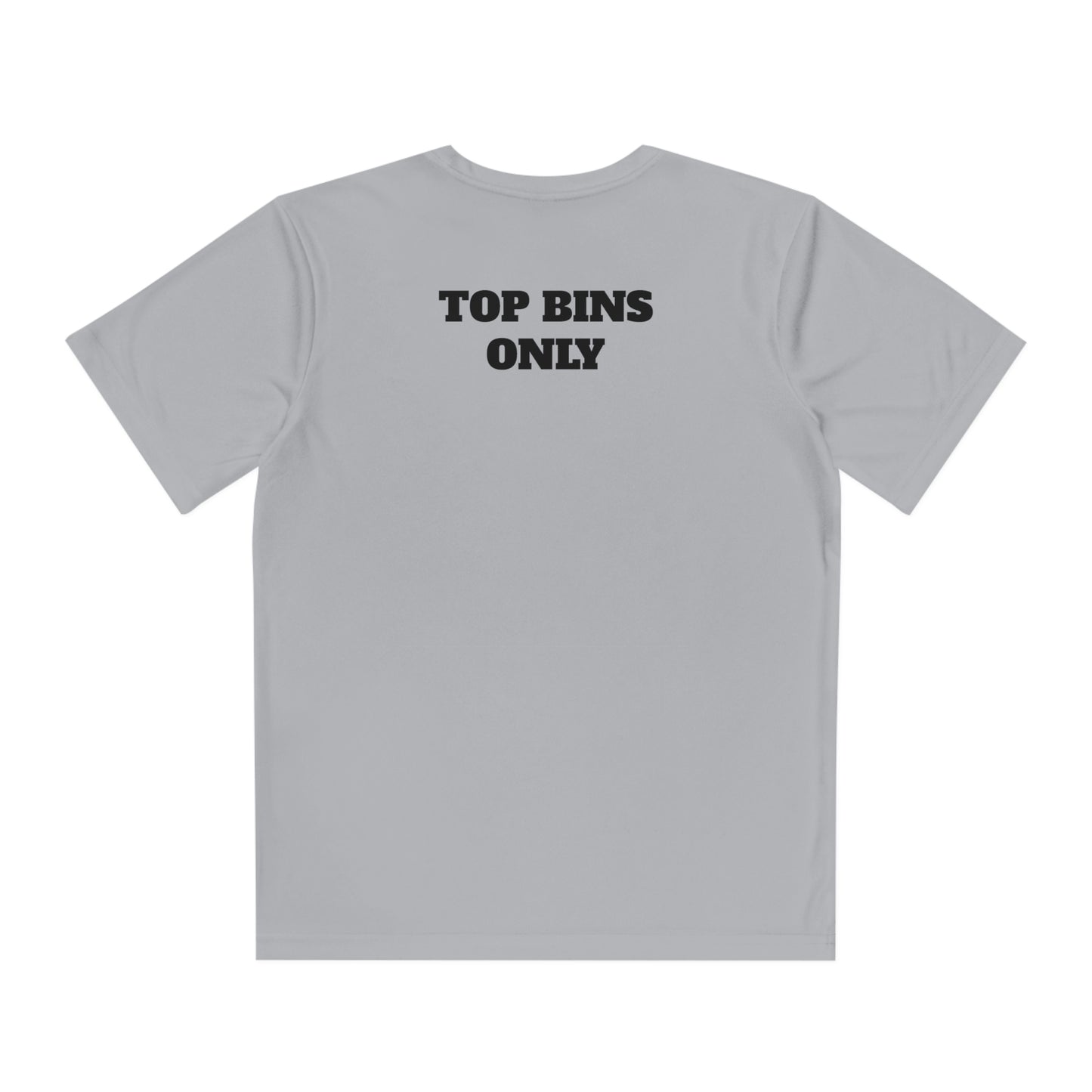 TOP BINS ONLY Youth Athletic T-Shirt (Unisex)