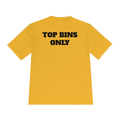 TOP BINS ONLY Athletic T-Shirt (Unisex)