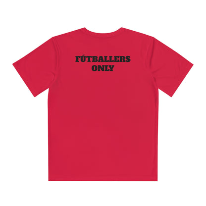 FÚTBALLERS ONLY Youth Athletic T-Shirt (Unisex)