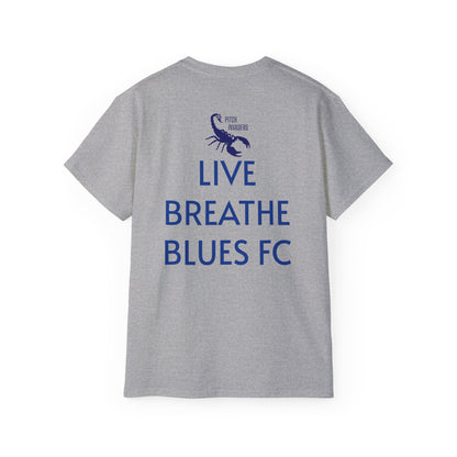 LIVE BREATHE BLUES FC Casual T-Shirt (Unisex)