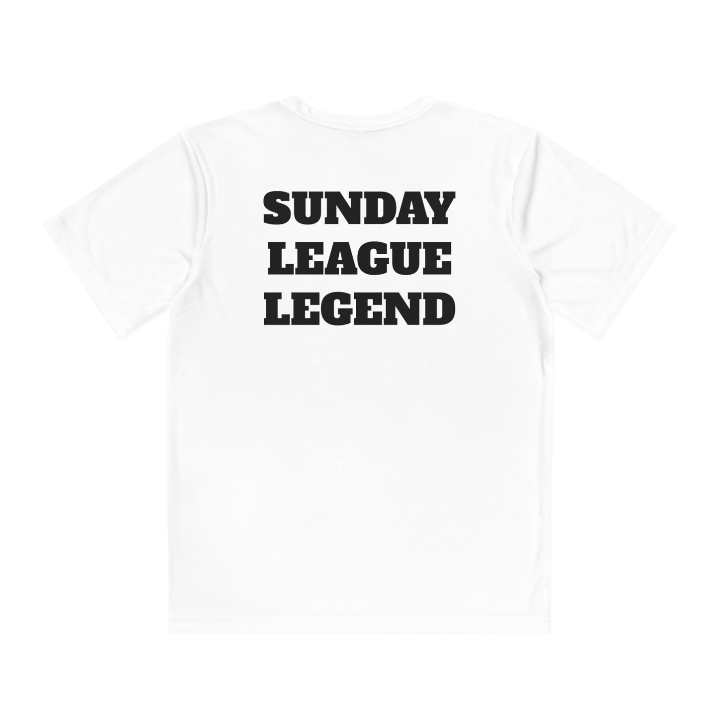 SUNDAY LEAGUE LEGEND Youth Athletic T-Shirt (Unisex)