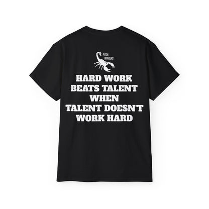 HARD WORK BEATS TALENT WHEN TALENT DOESN'T WORK HARD Casual T-Shirt (Unisex)