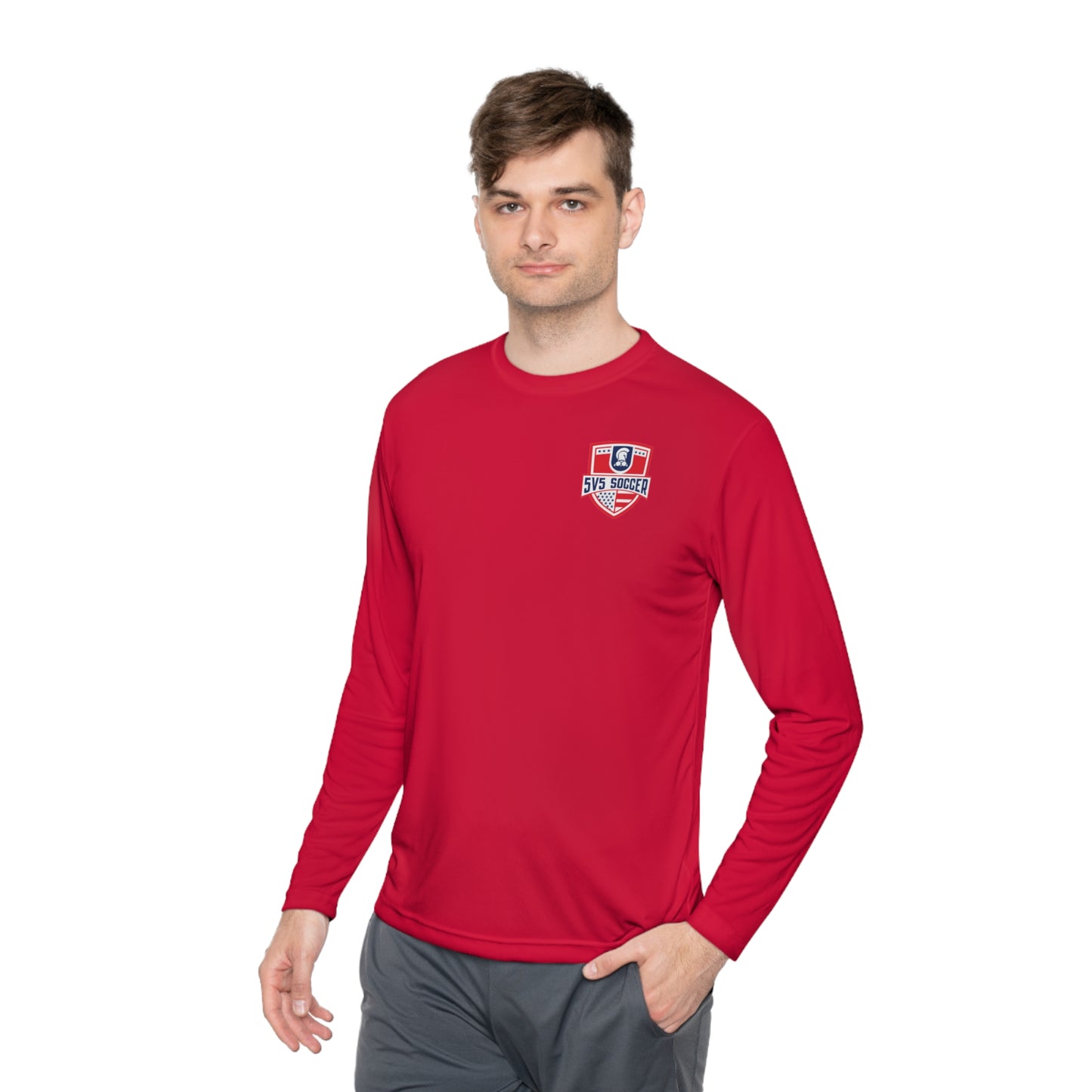 5v5 Athletic Long Sleeve Shirt (Unisex)