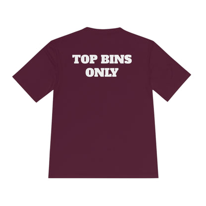 TOP BINS ONLY Athletic T-Shirt (Unisex)