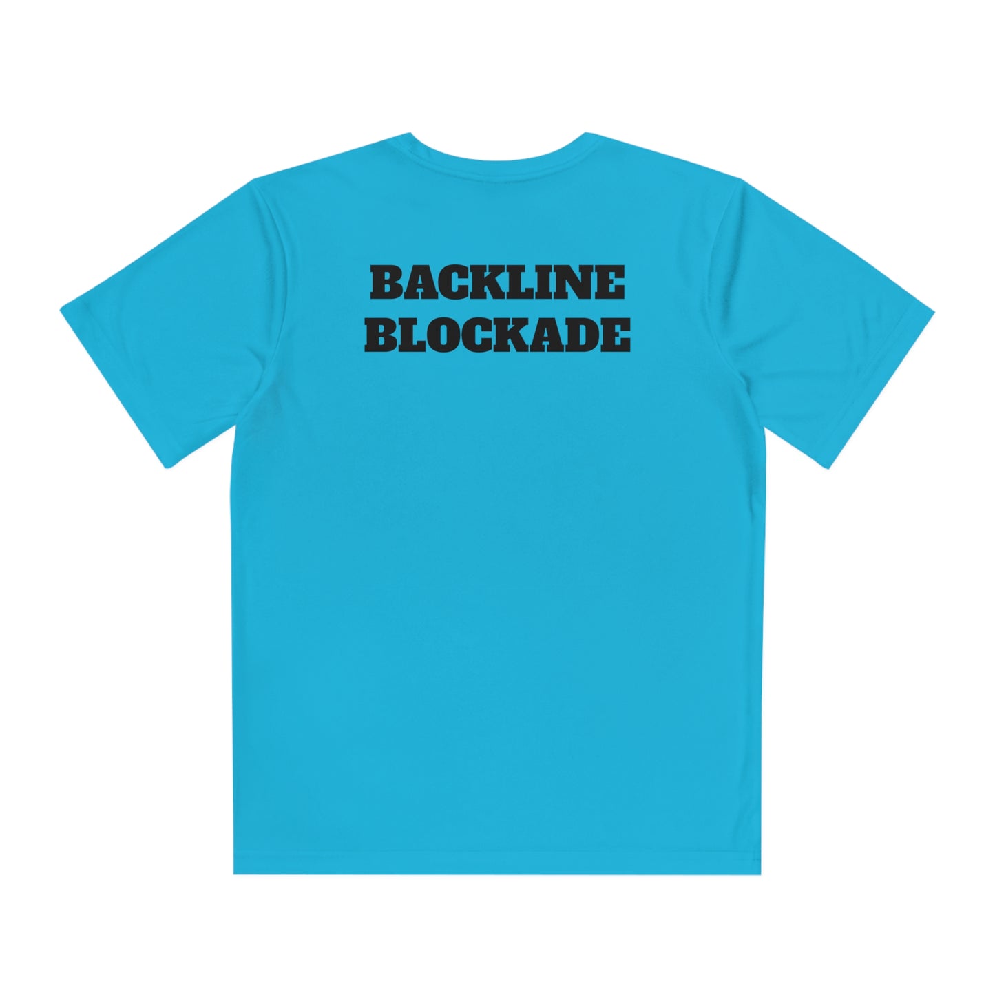 BACKLINE BLOCKADE Youth Athletic T-Shirt (Unisex)