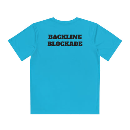 BACKLINE BLOCKADE Youth Athletic T-Shirt (Unisex)