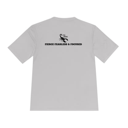 FIERCE FEARLESS & FOCUSED Athletic T-Shirt (Unisex)