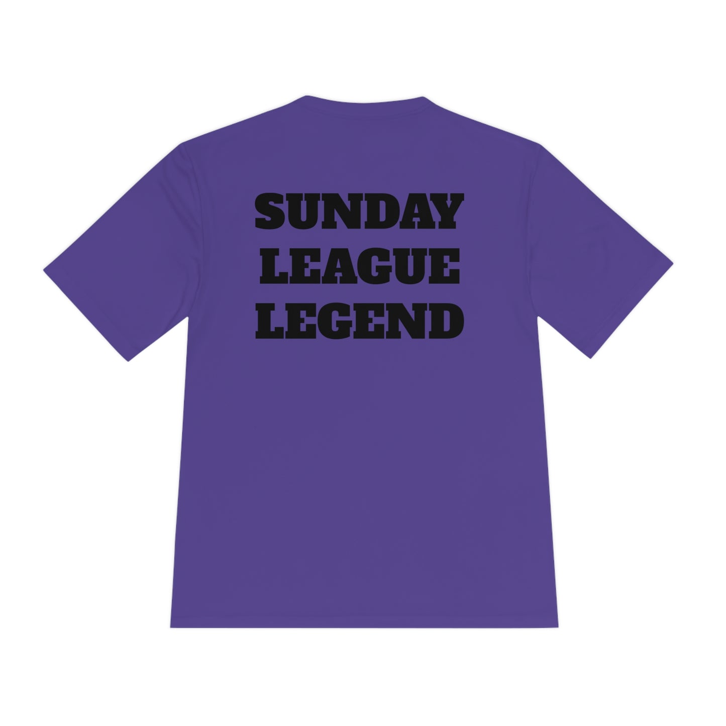 SUNDAY LEAGUE LEGEND Athletic T-Shirt (Unisex)