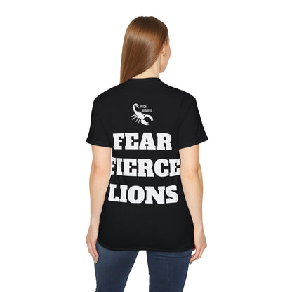 FEAR FIERCE LIONS Casual T-Shirt (Unisex)