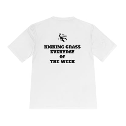 KICKING GRASS EVERYDAY OF THE WEEK Athletic T-Shirt (Unisex)