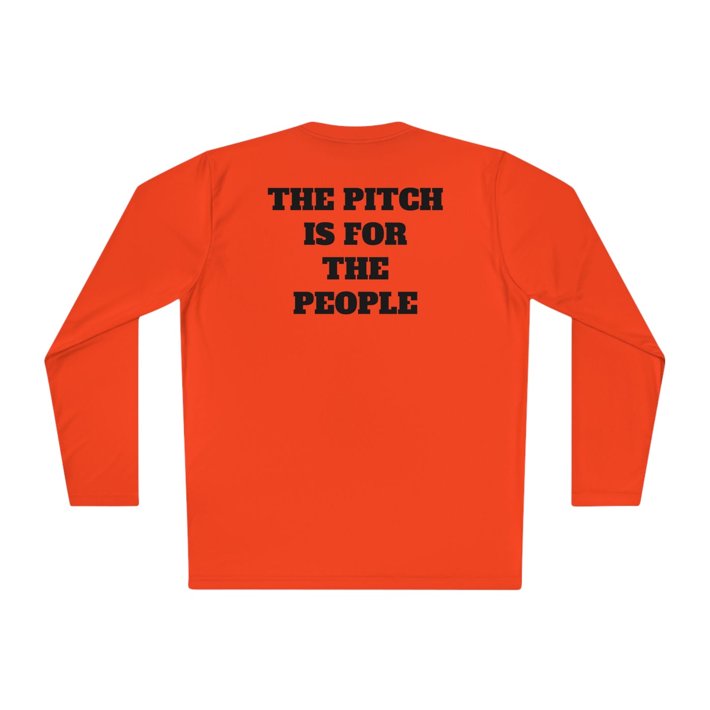 THE PITCH IS FOR THE PEOPLE Athletic Long Sleeve Shirt (Unisex)