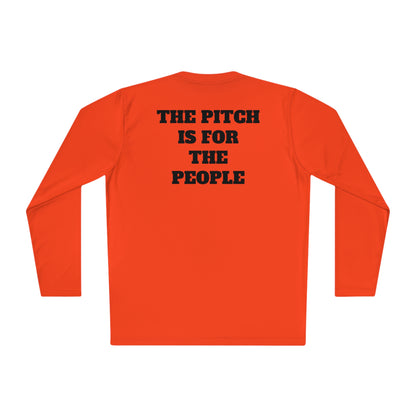 THE PITCH IS FOR THE PEOPLE Athletic Long Sleeve Shirt (Unisex)