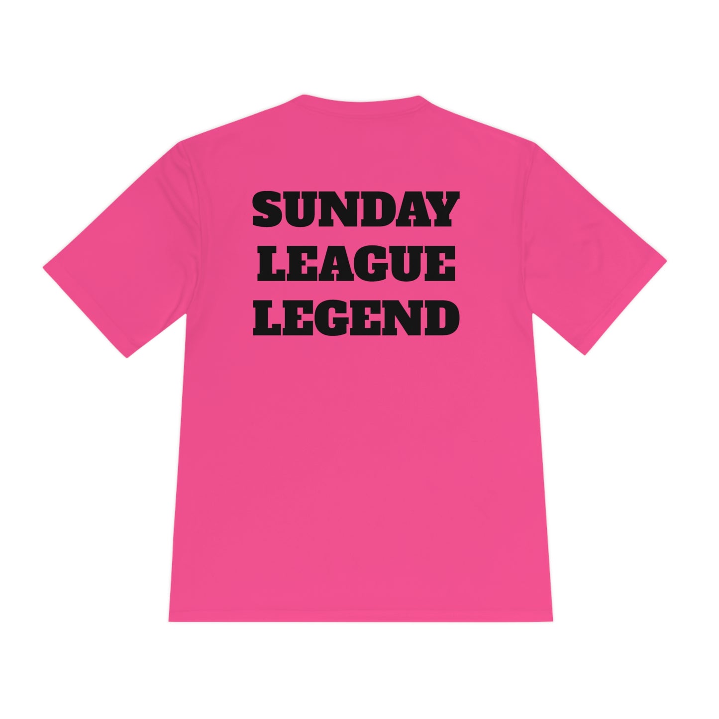 SUNDAY LEAGUE LEGEND Athletic T-Shirt (Unisex)