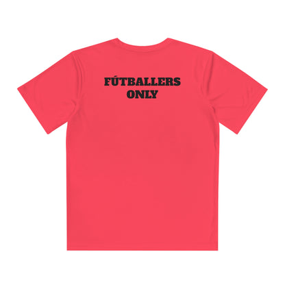 FÚTBALLERS ONLY Youth Athletic T-Shirt (Unisex)